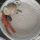 Paella fish service plates