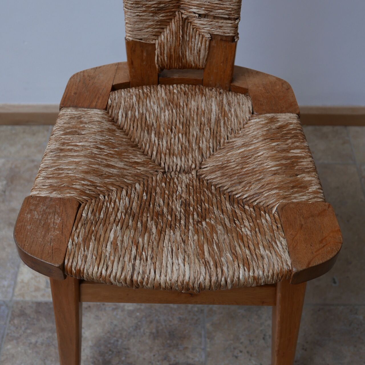 Set of Dutch Arts & Crafts Dining Chairs by W Kuyper