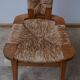 Set of Dutch Arts & Crafts Dining Chairs by W Kuyper