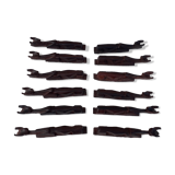 12 wooden knife holders