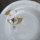 Plat creux en porcelaine blanche, Schirnding Bavaria, design, vintage 1970