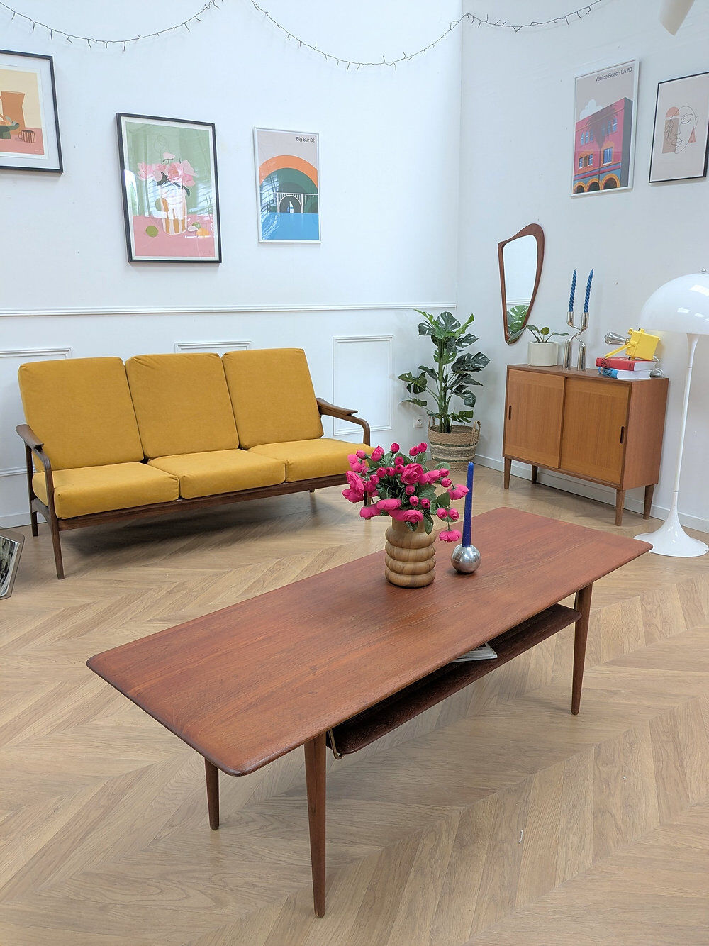 Coffee table by Peter Hvidt & Orla Mølgaard Nielsen