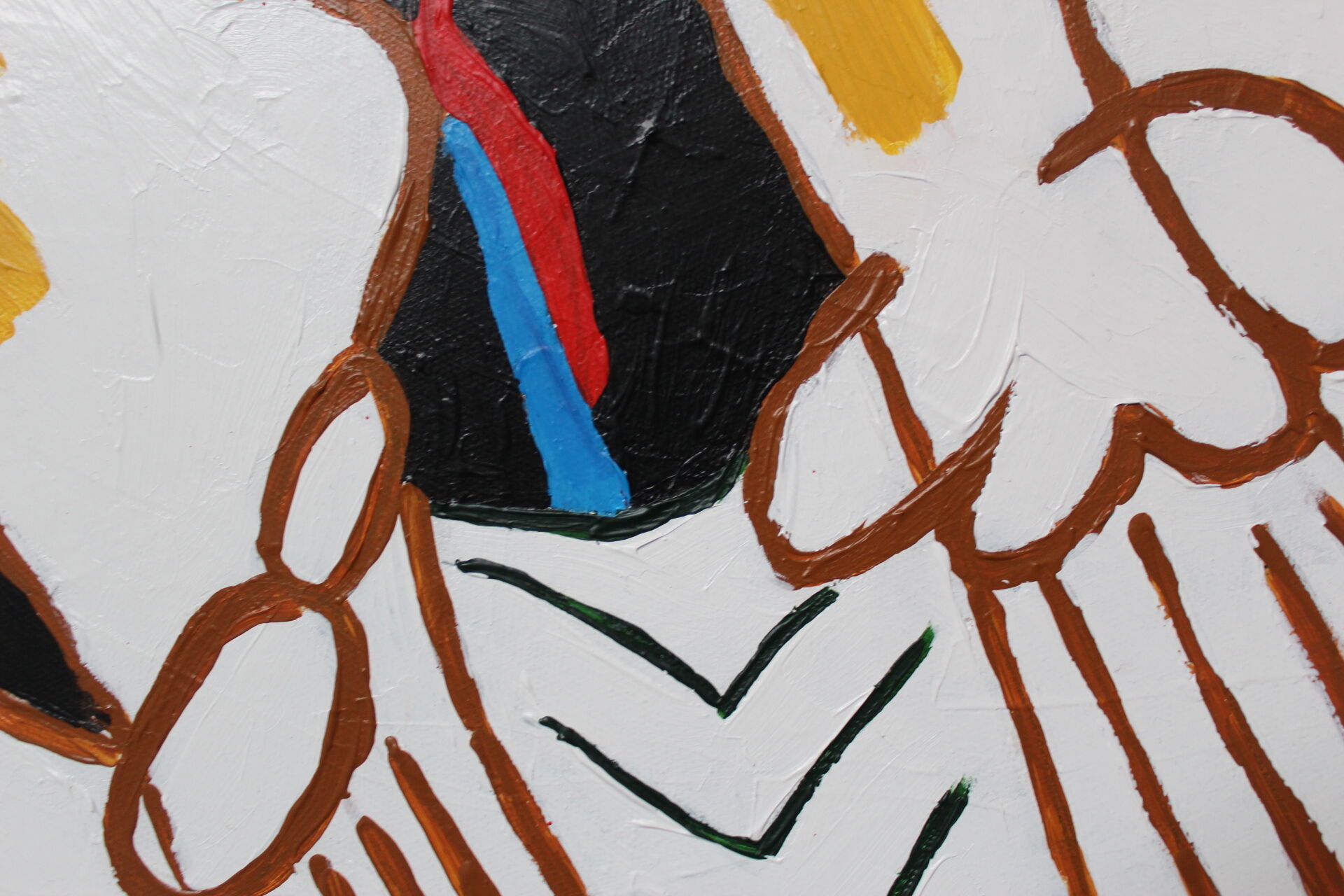 Reproduction of Picasso Les amants 60x50cm acrylic