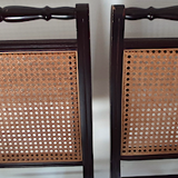 Pair of folding chairs