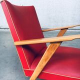 Set of Dutch Lounge Chairs, 1950s