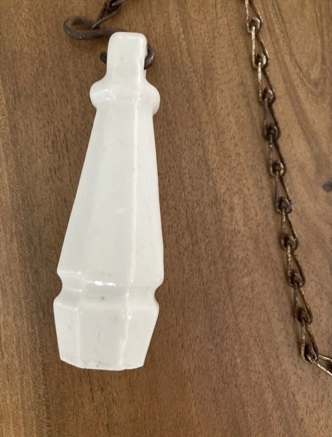 Old porcelain handle