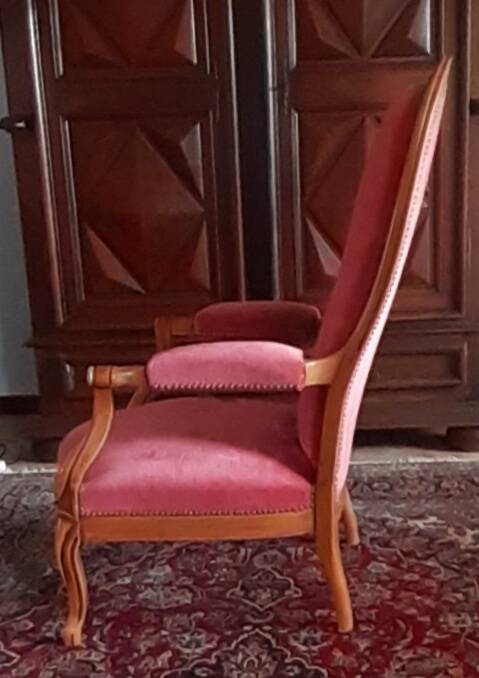 Pair of Voltaire armchairs