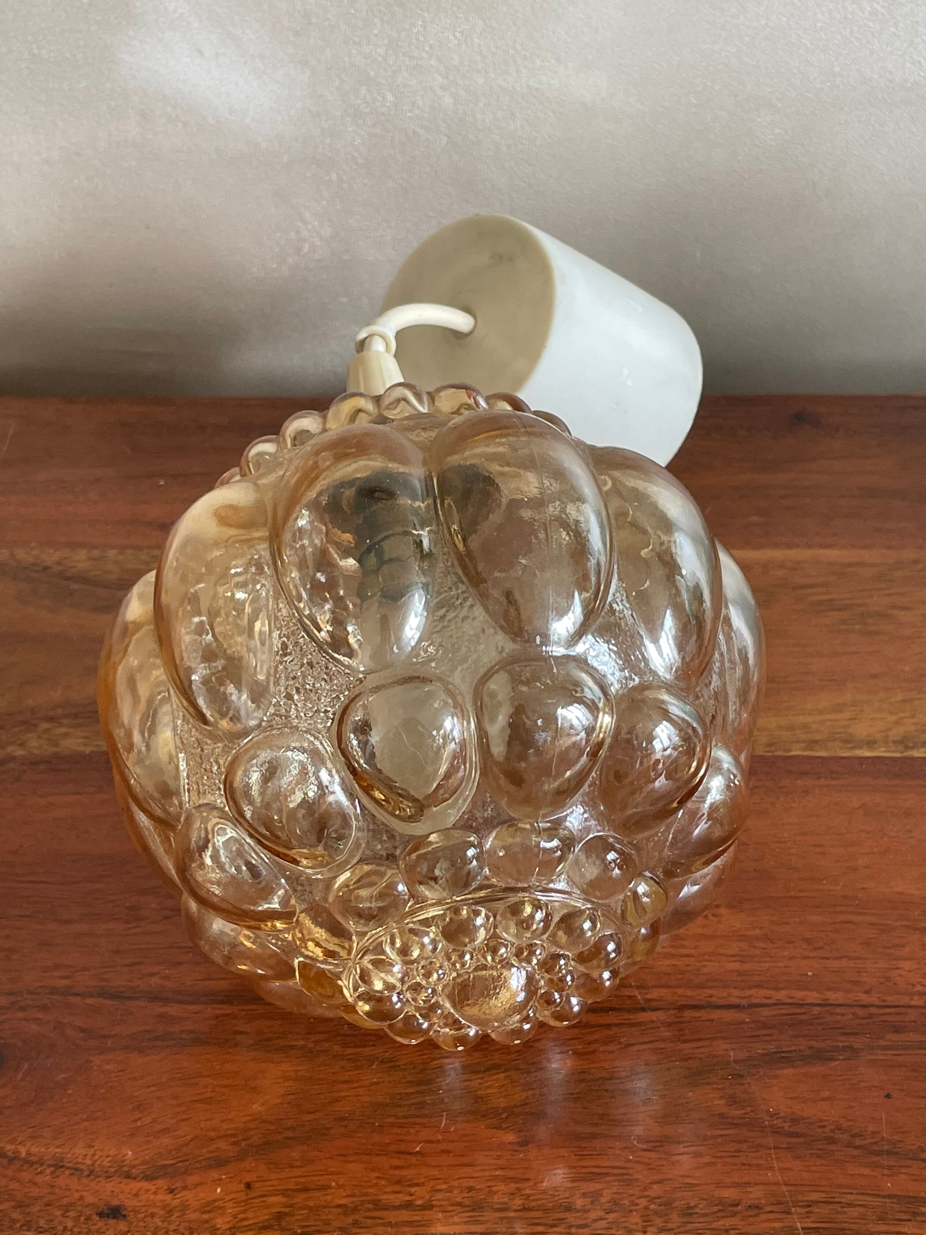 Glass ball lampshade