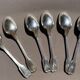 Small Spoons Charles Roux Paris in Silver-Plated Metal - Old Net Model
