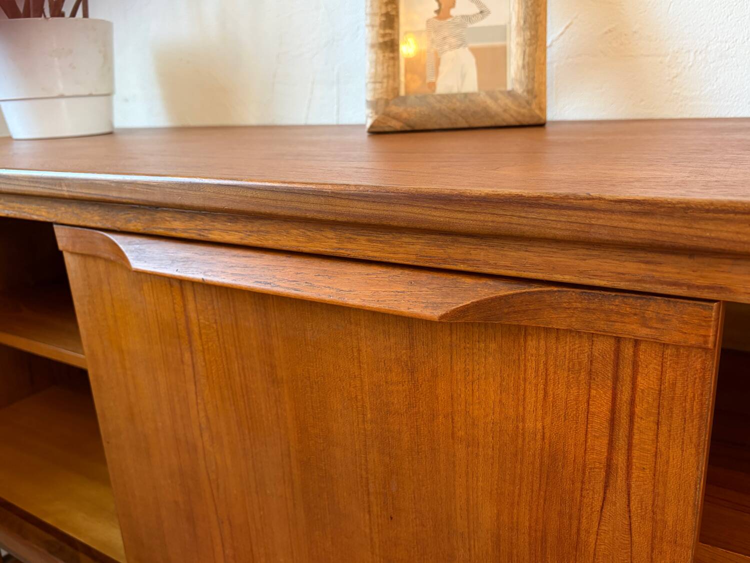 Vintage Scandinavian teak sideboard