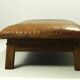 Table de gym / lit de repos vintage en cuir XXL