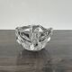 Crystal design catchall signed Daum France