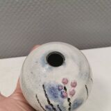 A beautiful little spherical vase from Danish Barholt Ceramics, 1970s–80s.