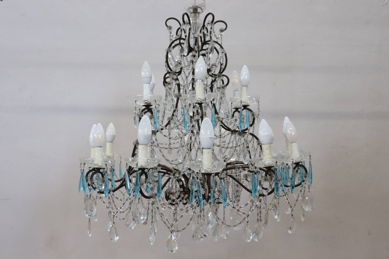 Large Chandelier with 18 Bulbs