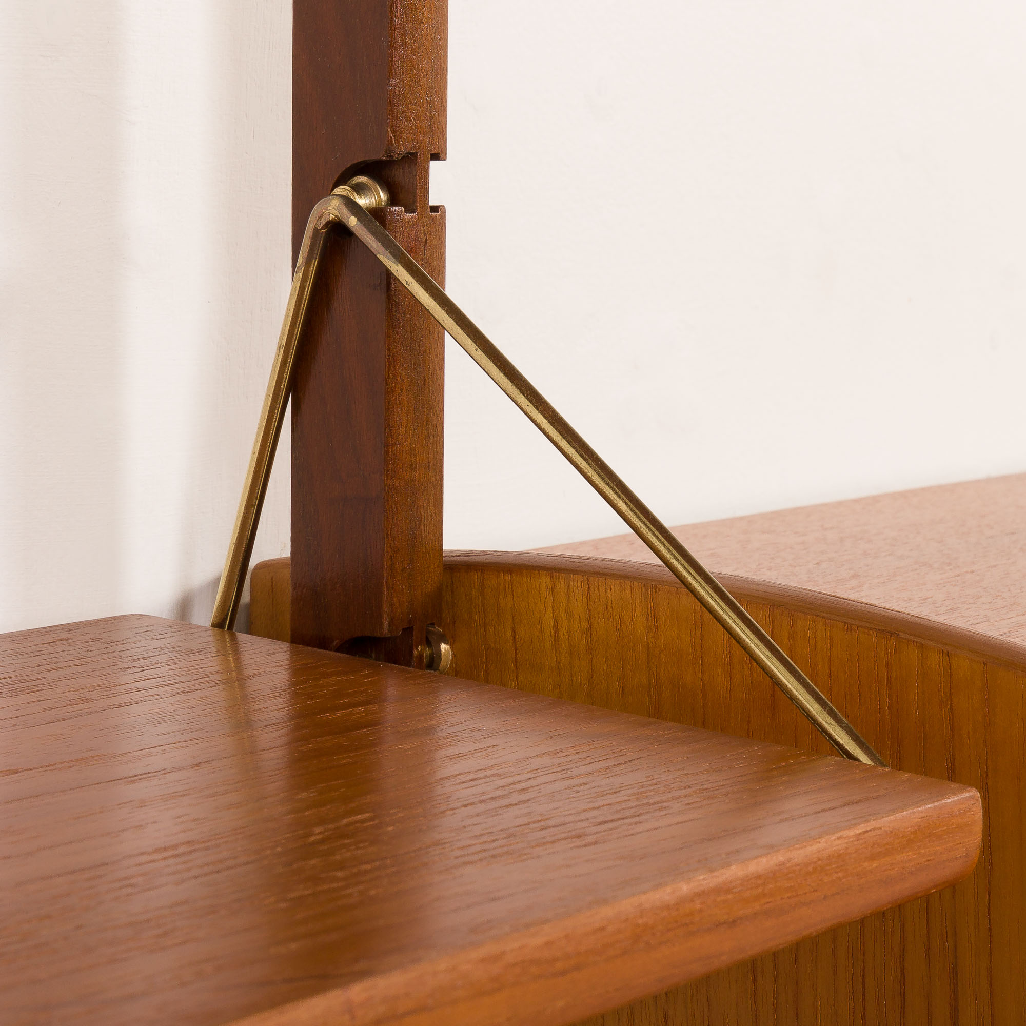 Ergo three bay wall unit by John Texmon, Norway 1960s.