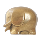 1970 Golden brass elephant