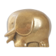 Eléphant en laiton doré 1970