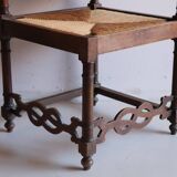 Vintage fireplace corner chair