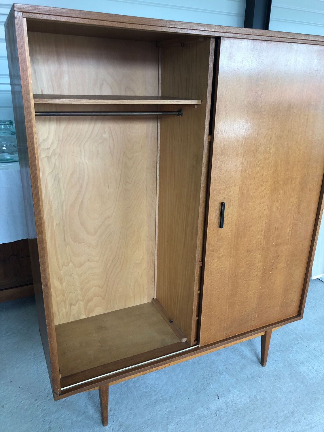 Vintage teak secretary from the 60s