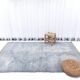 4x7 Blue & Gray Moroccan Area Rug 133x226Cm SK 240769