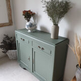 Green Art Deco sideboard