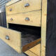 1940s iron and wood workshop furniture