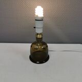 Holmegaard glass table lamp, by Michael Bang 1974 (Already discontinued in 1981) Model Meteor,
