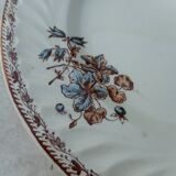 Floor plate in earthenware