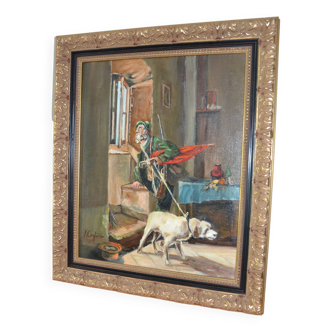 painting signed Couturier