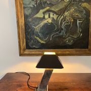 Lampe de bureau en acier