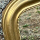 Small Louis-Philippe gilded mirror with mercury glass 48x60cm