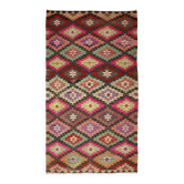 Turkish Kilim Usak 163x296 cm Fertility Motif Colourful Handwoven
