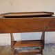 Nightstand or reading table in walnut from the Louis Philippe period, 19th century.