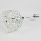 Glass pendant lamp, 1970s