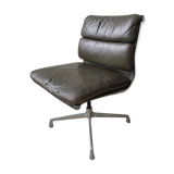 Office chair Eames Soft Pad 1970 Leather Grey