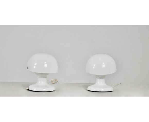 Table lamps Jucker 147 by Tobia and Afra Scarpa for Flos, 1960s lot of 2