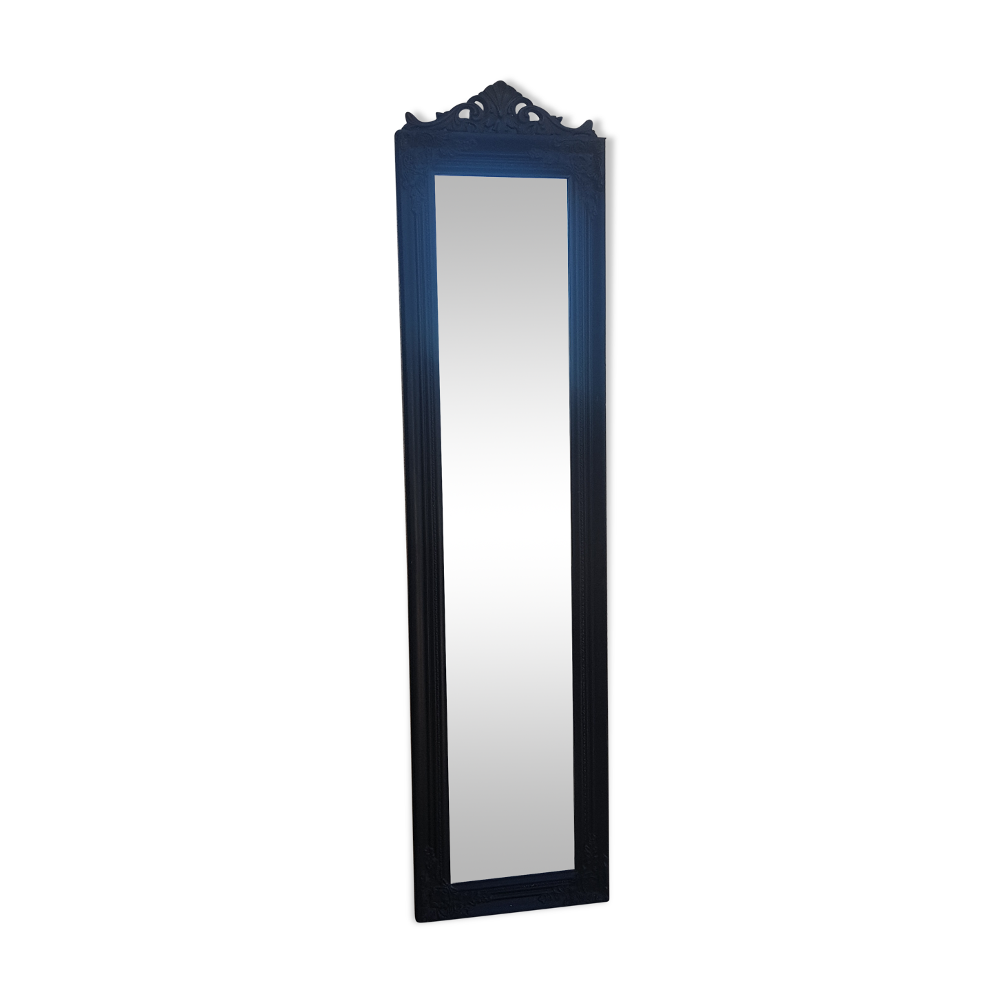 Black empire style mirror