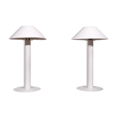 Pair of vintage Danish design editor Bent Karlby Lyfa lamps