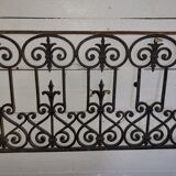 Old cast iron balcony box
