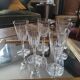 Cut glass wine glasses – Set of 6 – 1960s