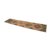 Tapis turc fait main rouge et marron sku 2214