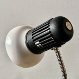 Vintage Massive white and black desk lamp - 1970s
