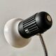 Lampe de bureau vintage Massive blanche et noire  - 1970