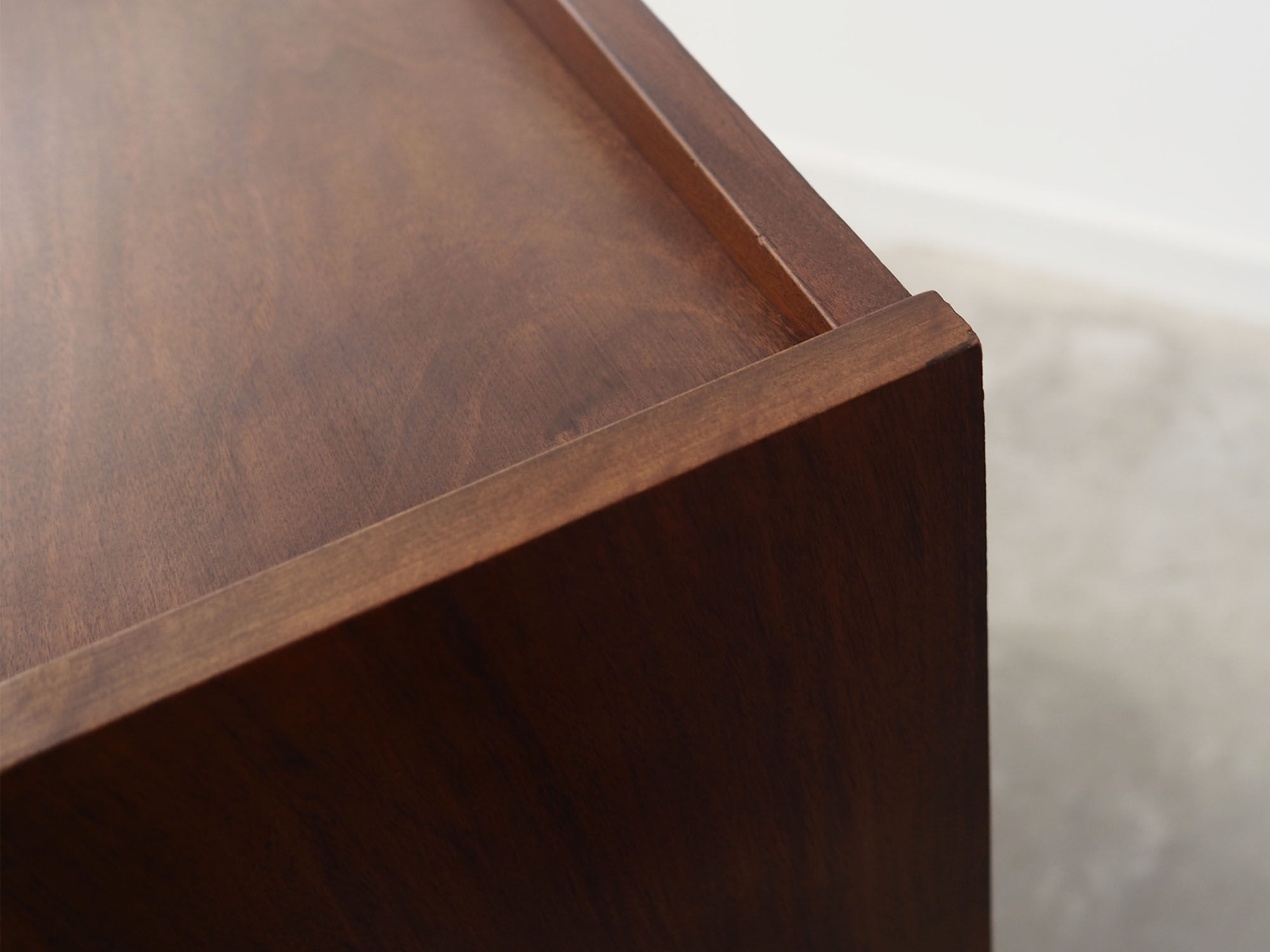 Walnut secretary, Danish design, 60's, production: Denmark