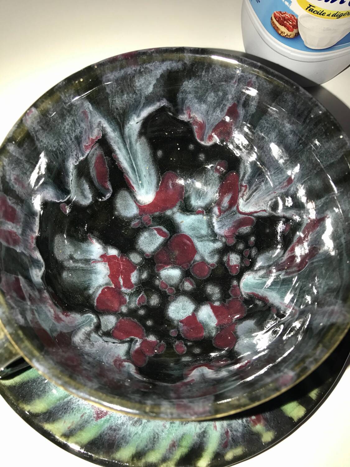 Cup, bowl and plate saucer set