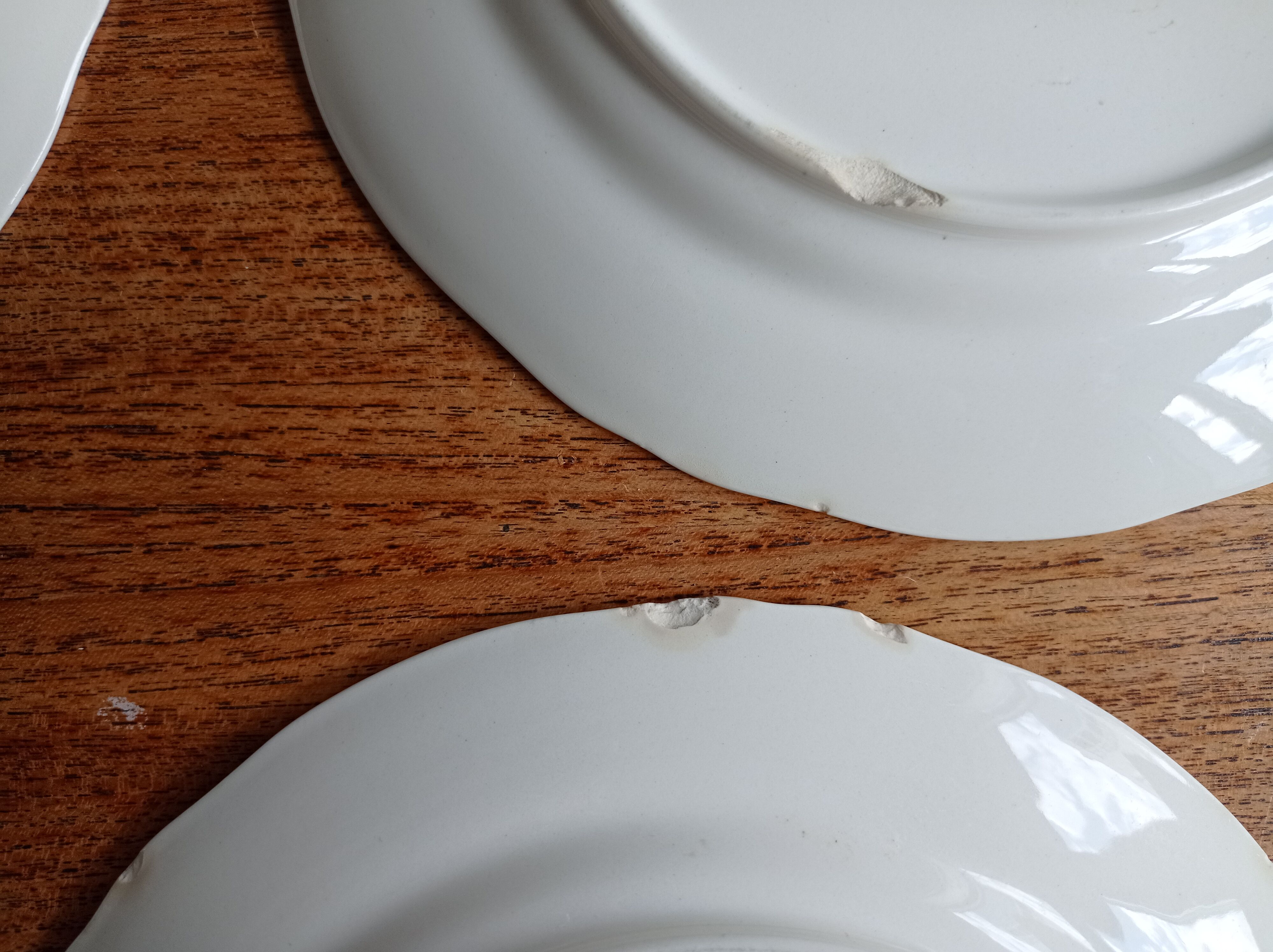 4 vintage plates Villeroy and boch Burgenland