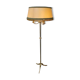 Tripod floor lamp in gold metal