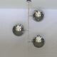 Rare A25 Alain Richard pendant light, Disderot edition, 1960