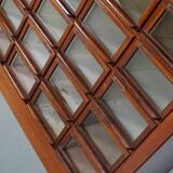 Vintage Dutch Hardwood Haberdashery Shop Cabinet, 1930s