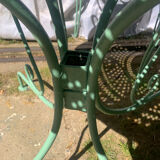 Provence green wrought iron garden room